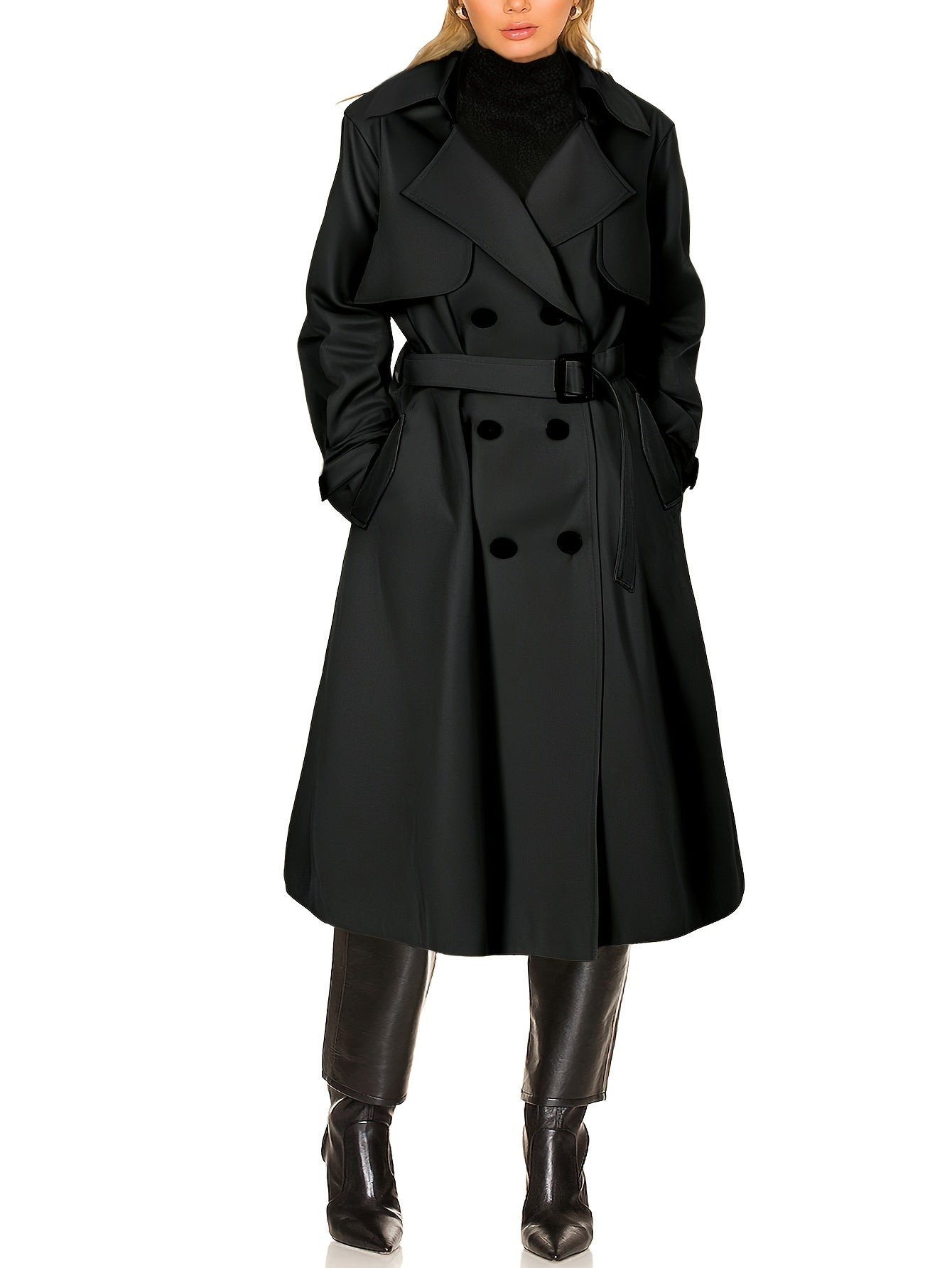 Iselora™ – Elegant Trenchcoat for Tidløs Stil