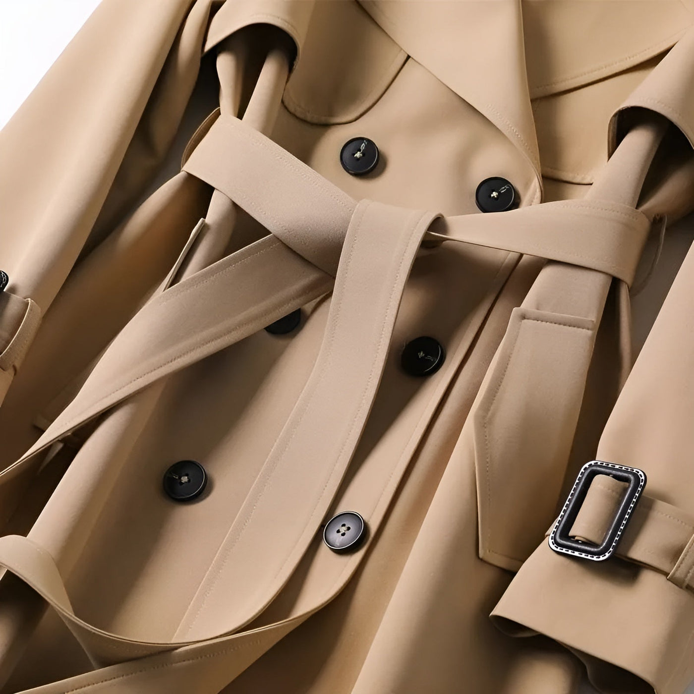 Iselora™ – Elegant Trenchcoat for Tidløs Stil