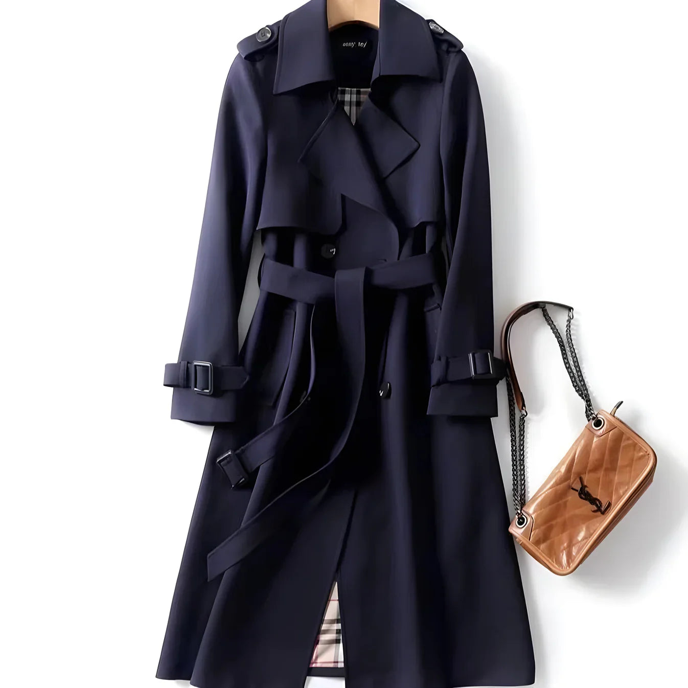 Iselora™ – Elegant Trenchcoat for Tidløs Stil