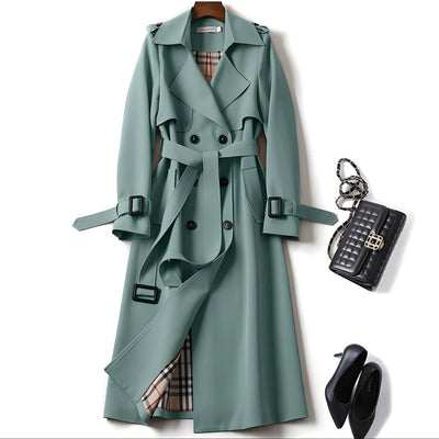 Iselora™ – Elegant Trenchcoat for Tidløs Stil