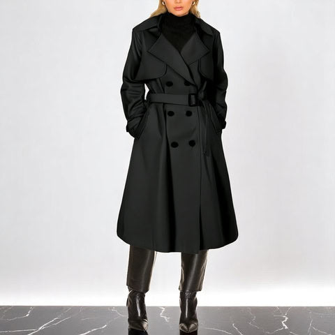 Iselora™ – Elegant Trenchcoat for Tidløs Stil