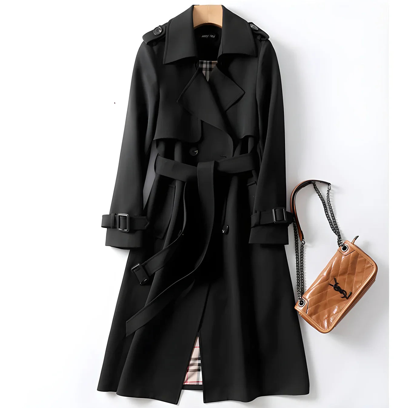 Iselora™ – Elegant Trenchcoat for Tidløs Stil