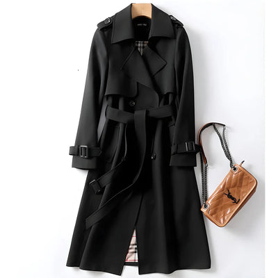 Iselora™ – Elegant Trenchcoat for Tidløs Stil